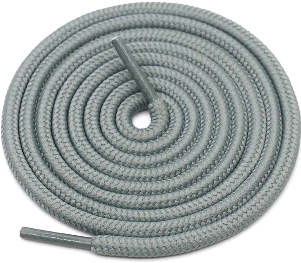 GRAH SANGRAH® 3 Pair (1 Pair Per Single Color) Shoelaces for Hiking Shoes, Walking Sneakers, Climbing, Work Boot, Running, Casual, Sport Shoes (SL-04-06-17) - 120 cm, Cream_Tan_Grey